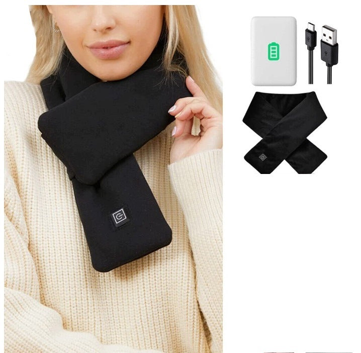 NECK WARMER ELECTRIC SCARF set with battery