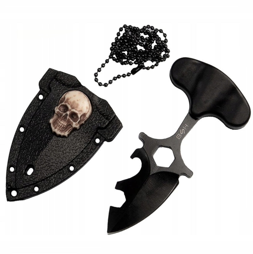 NECKLACE TACTICAL KNIFE NECK DAGGER BSH N314E Brand BSH ADVENTURE