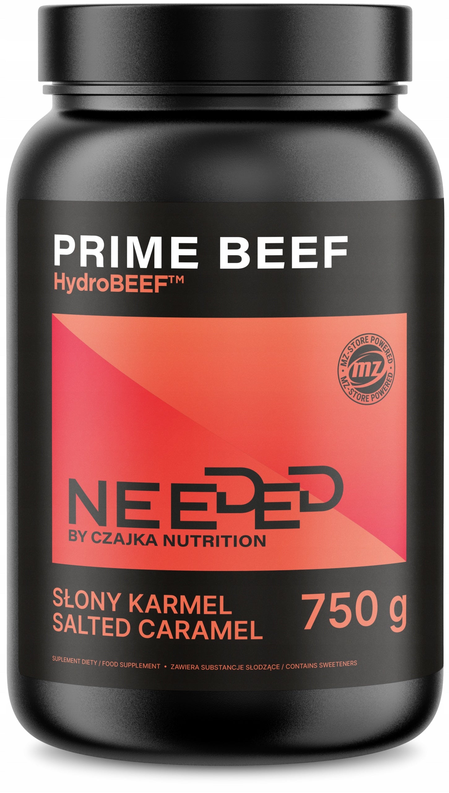 NEEDED Prime Beef 750g beef protein, salty caramel flavour