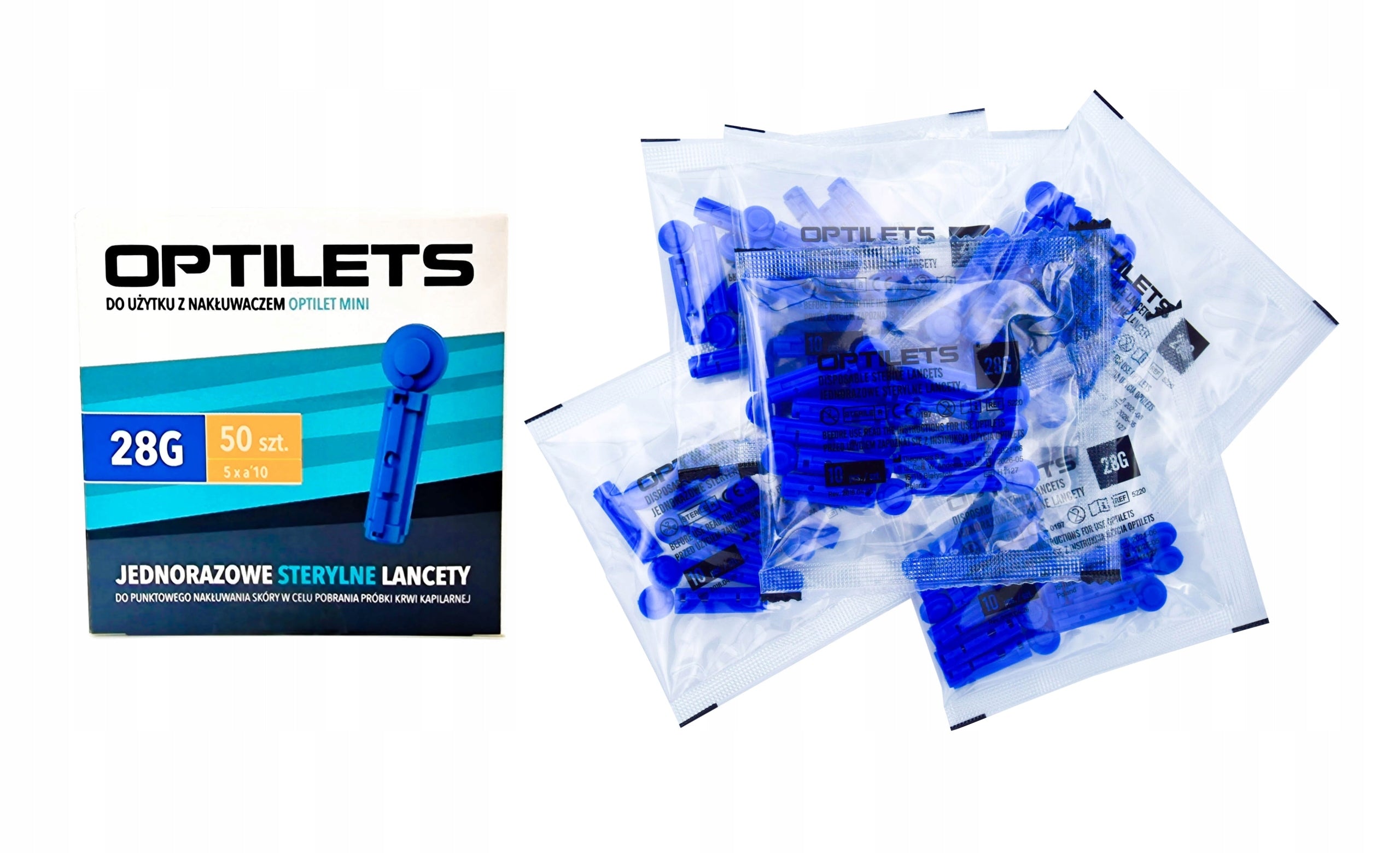 NEEDLE LANCETS | ABRA SMART | OPTILETS - 80 pcs.