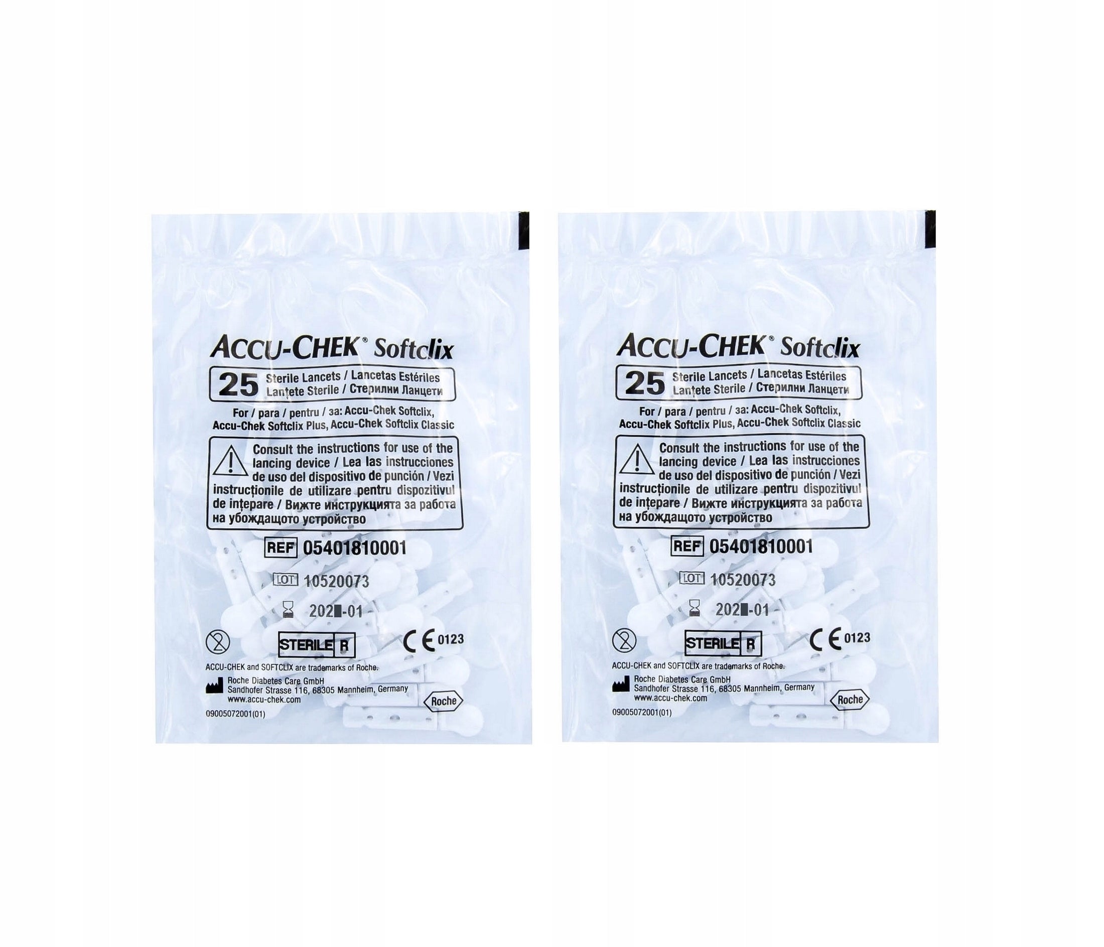 NEEDLE LANCETS | ACCU-CHEK SOFT CLIX | 50 pcs.