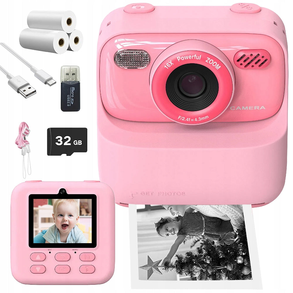 NEEDLE PRINTER FOR CHILDREN WITH FLASH AND PUZZLE GAMES