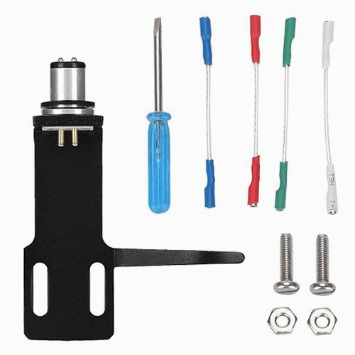 NEEDLE STYLUS TURNTABLE ALUMINUM 6 4 CM SET OF 4 CABLES FOR FANS FOR HOME
