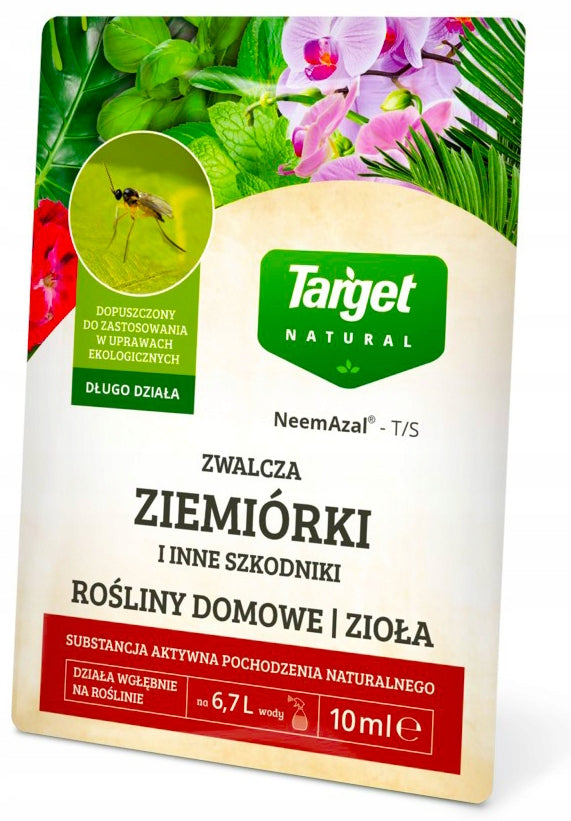 NEEMAZAL TARGET 10ml FOR EARTHWORMS PESTS PLANTS HOUSE AND GARDENS THRIPS Manufacturer code 102500