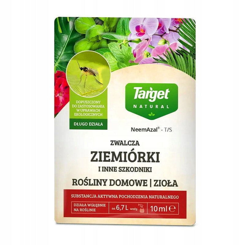 NEEMAZAL TARGET 10ml FOR EARTHWORMS PESTS PLANTS HOUSE AND GARDENS THRIPS Weight 0.03 kg