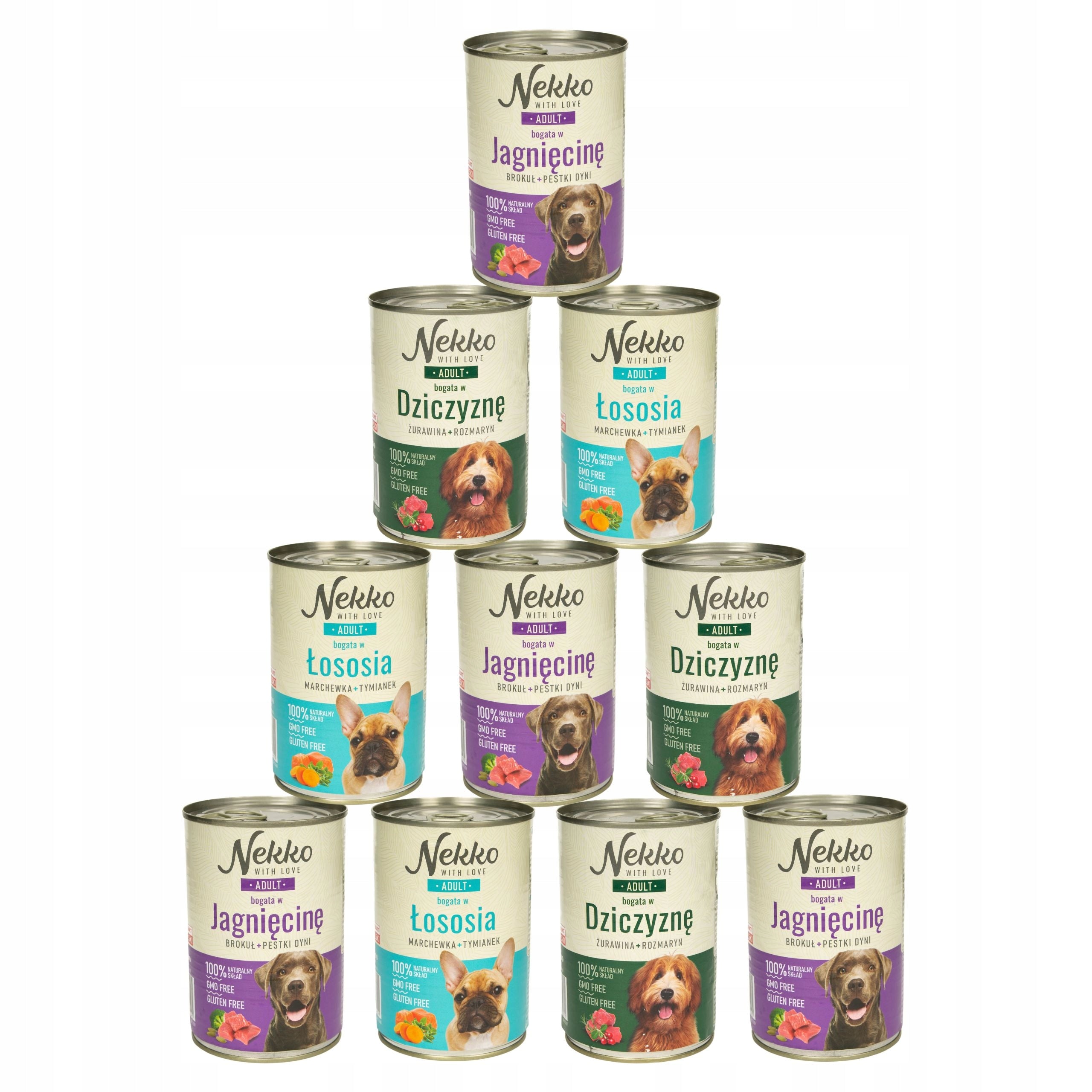 NEKKO Adult Dog Food Wild Rosemary 400g Brand Nekko