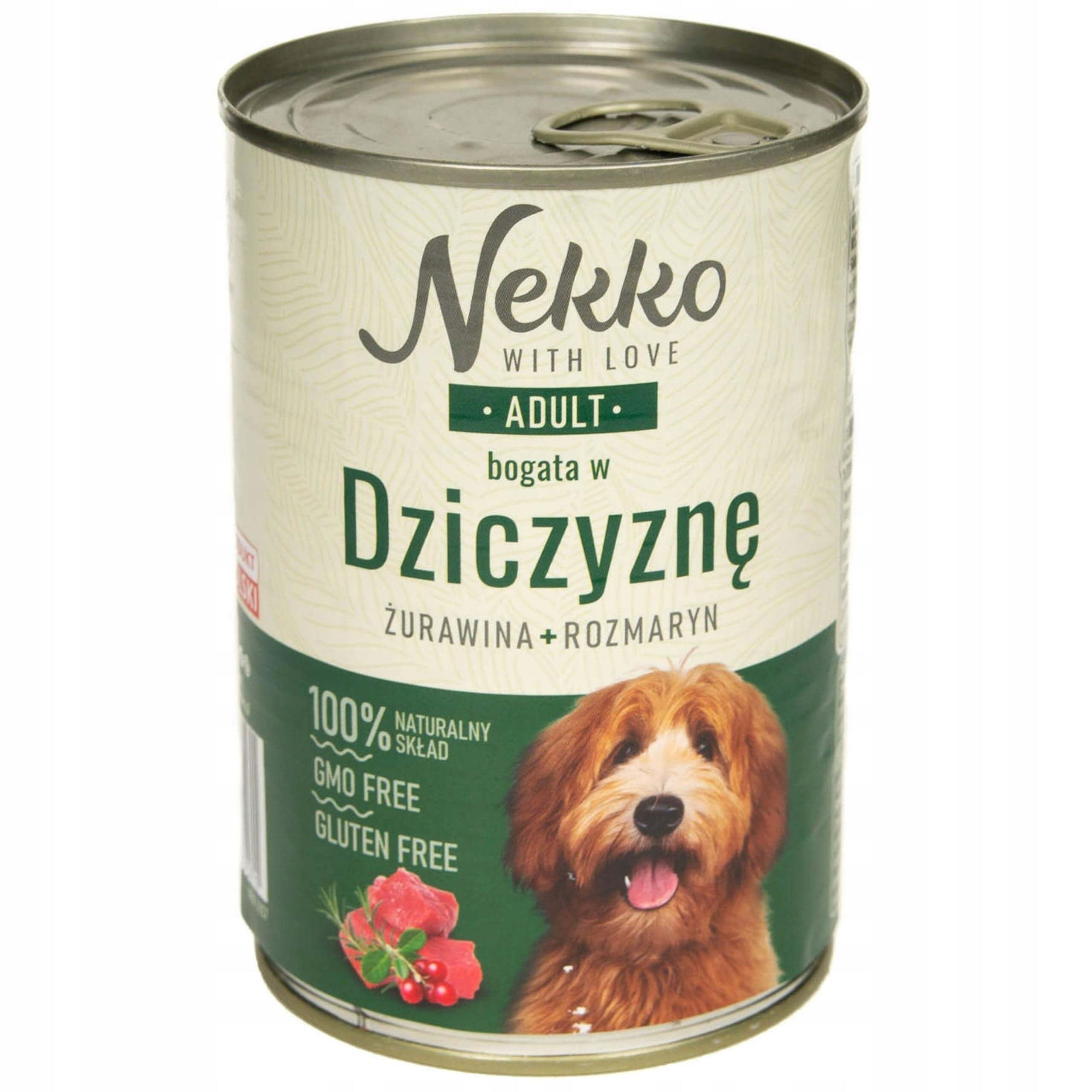 NEKKO Adult Dog Food Wild Rosemary 400g