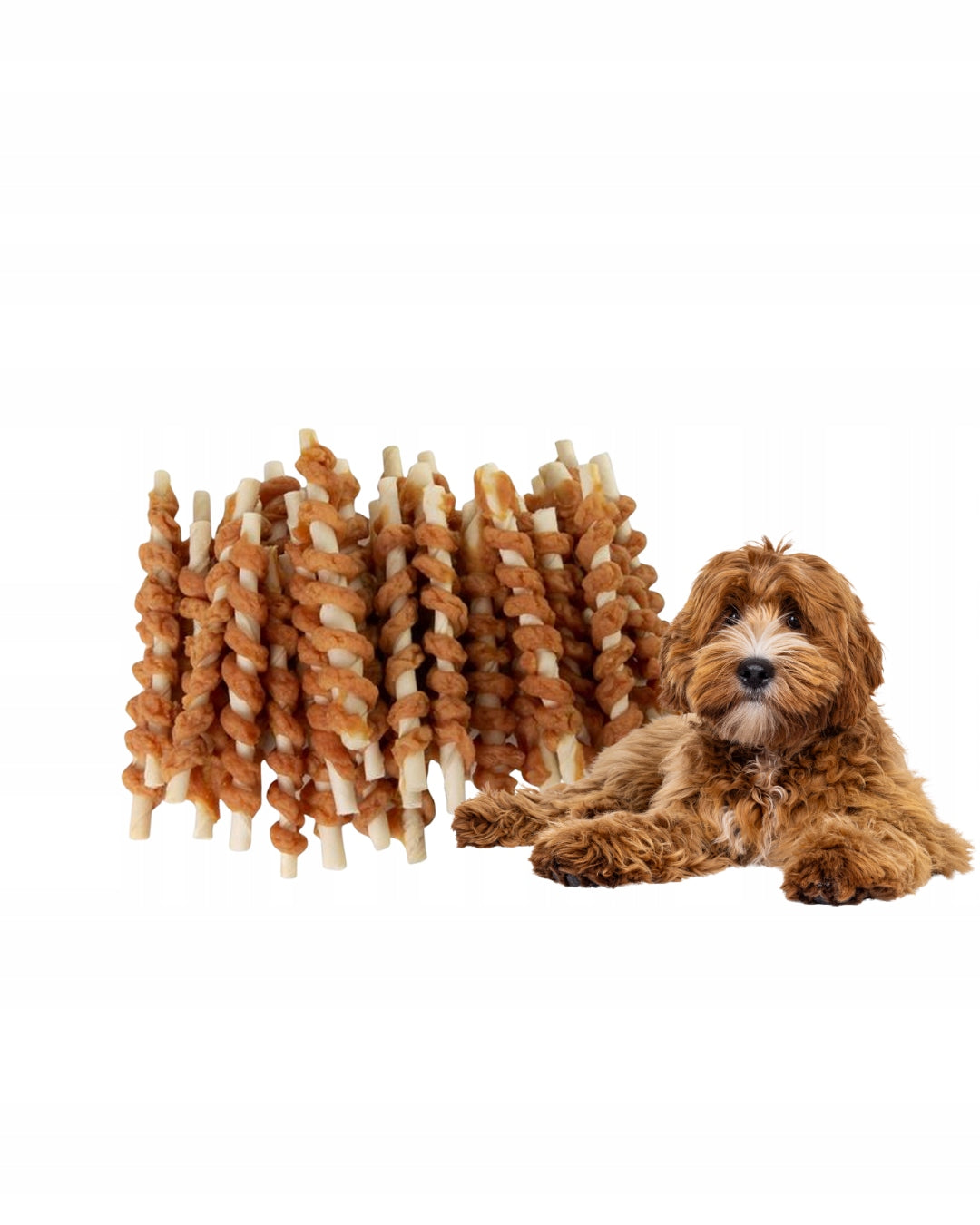 NEKKO Dog Treat Chopsticks Wrapped in Rabbit 500g Teethers