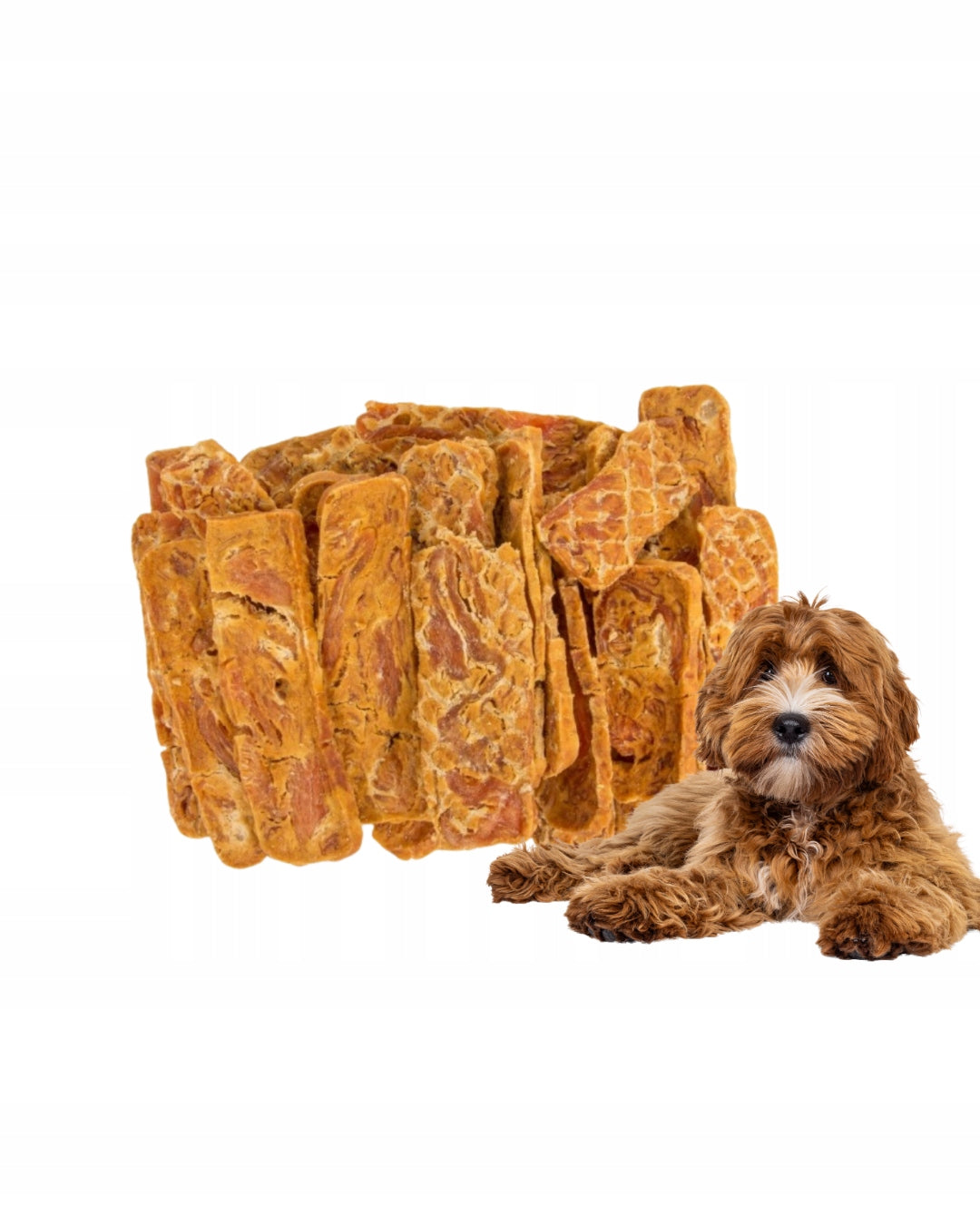 NEKKO Dog Treat Rabbit Fillet 500g Treat Teether Packaging status original