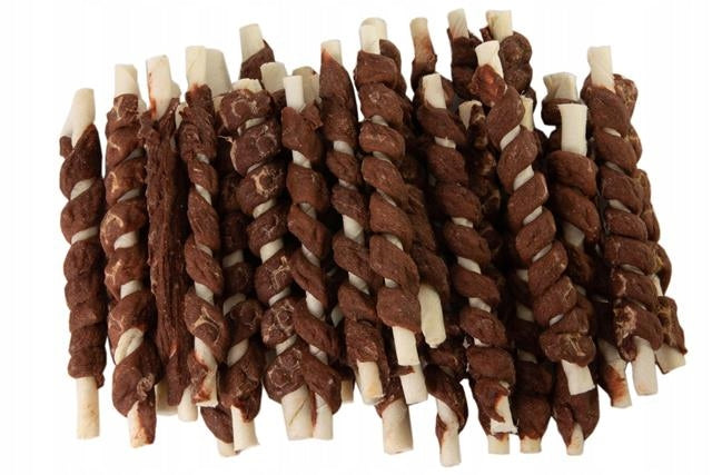 NEKKO STICKS WRAPPED IN BEEF DOG TREATS 500g