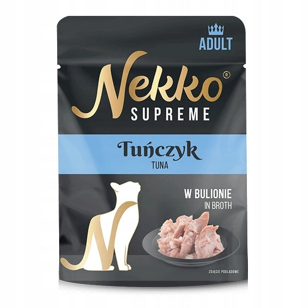 NEKKO SUPREME WET CAT FOOD TUNA IN BROTH 70g