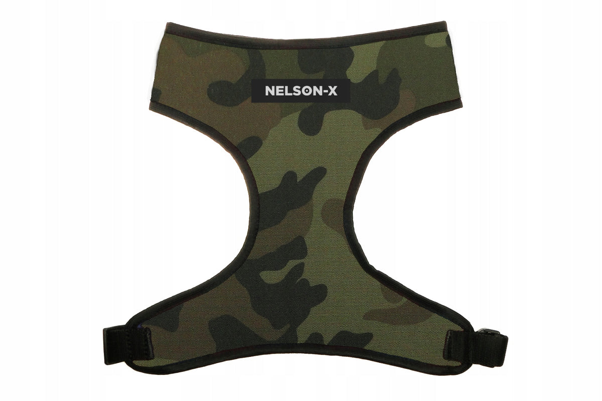NELSON-X PRESSURE-FREE HARNESS FOR DOG CAMO LIGHT PROMO - S