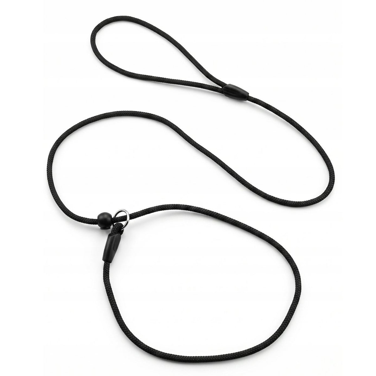 NELSON-X Polish product RINGÓWKA with static cable for dog 0,6 cm black