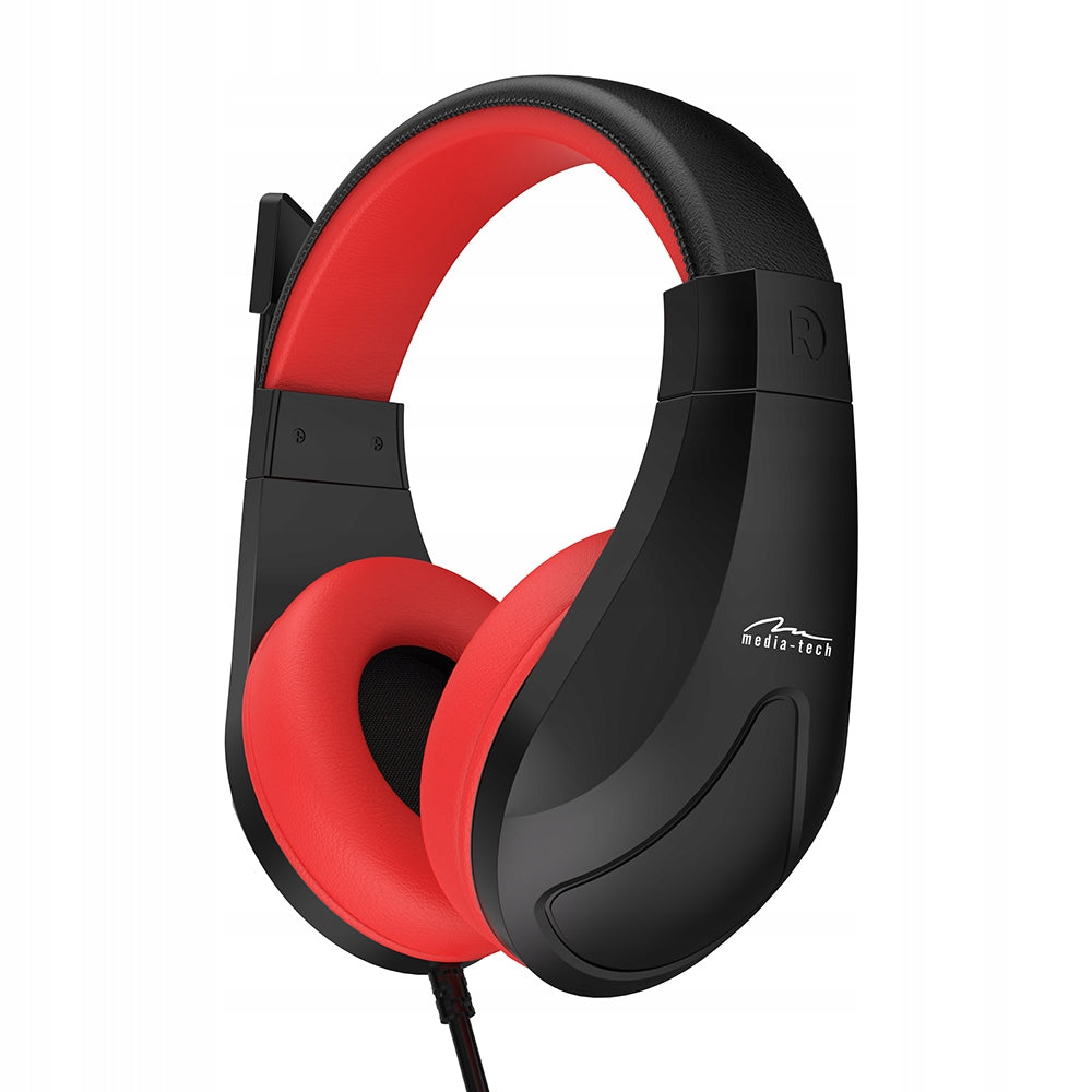 NEMESIS USB Media-Tech GAMING HEADPHONES with Microphone and Adjustable EAN (GTIN) 5906453135748