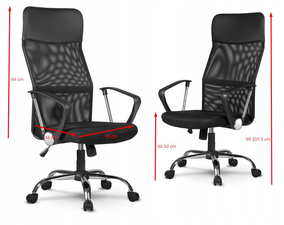 NEMO SWIVEL CHAIR - MODERN OFFICE CHAIR GREY ERGONOMIC Brand no brand