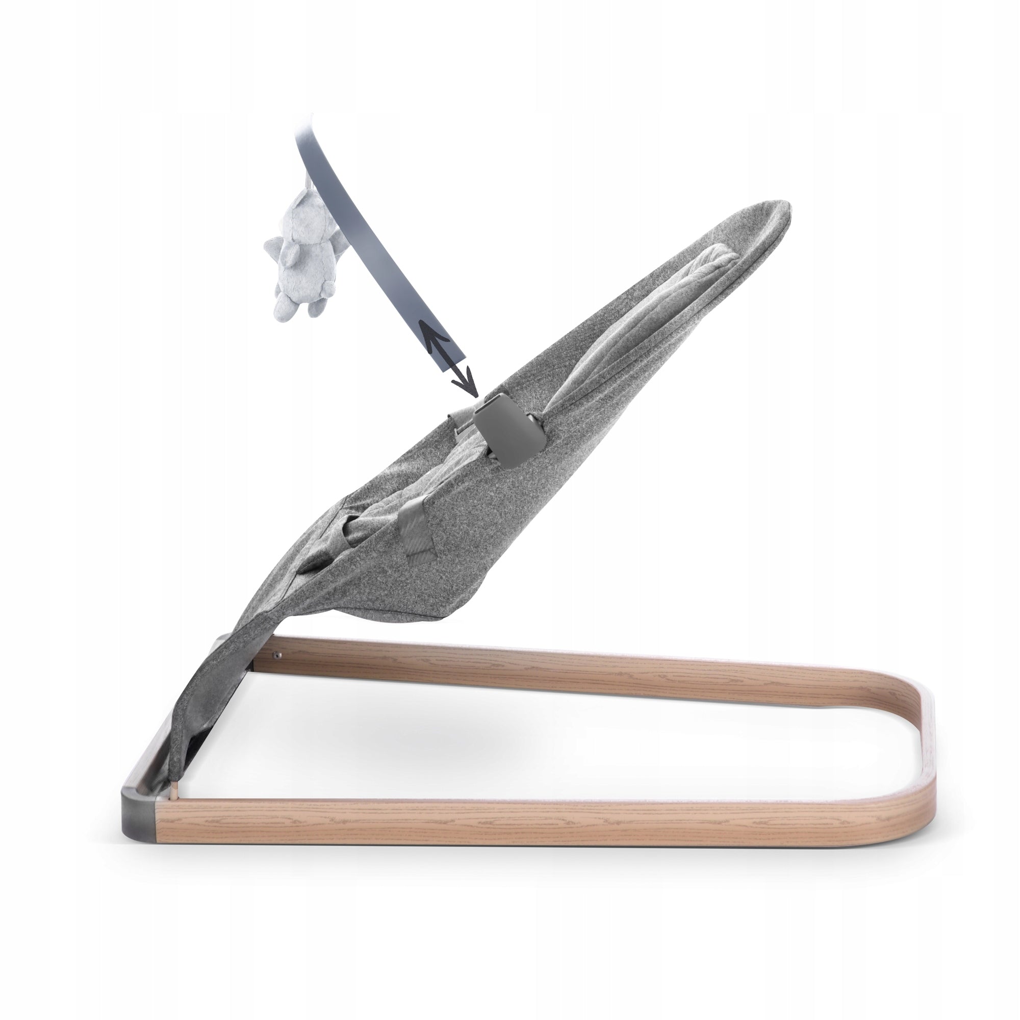NENO CHIARO GRAPHITE ROCKER BABY LOUNGER FOLDING EAN (GTIN) 5902479674704