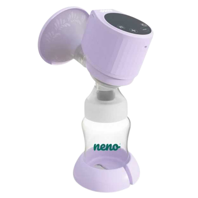 NENO PRESTO WIRELESS ELECTRONIC BREAST PUMP PURPLE THREE-PHASE Packaging status original
