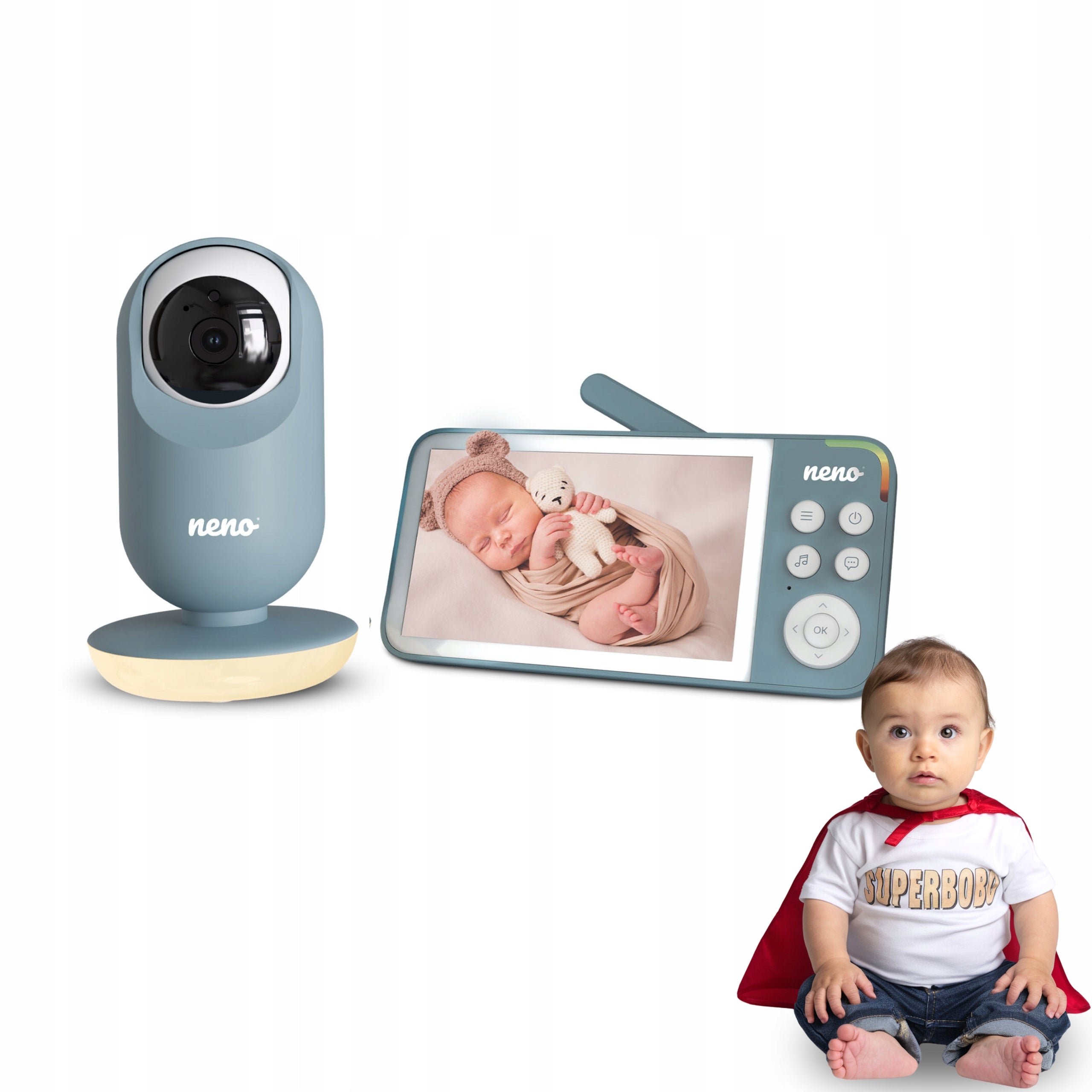 NENO VEDO BLUE baby monitor 2,4 GHz