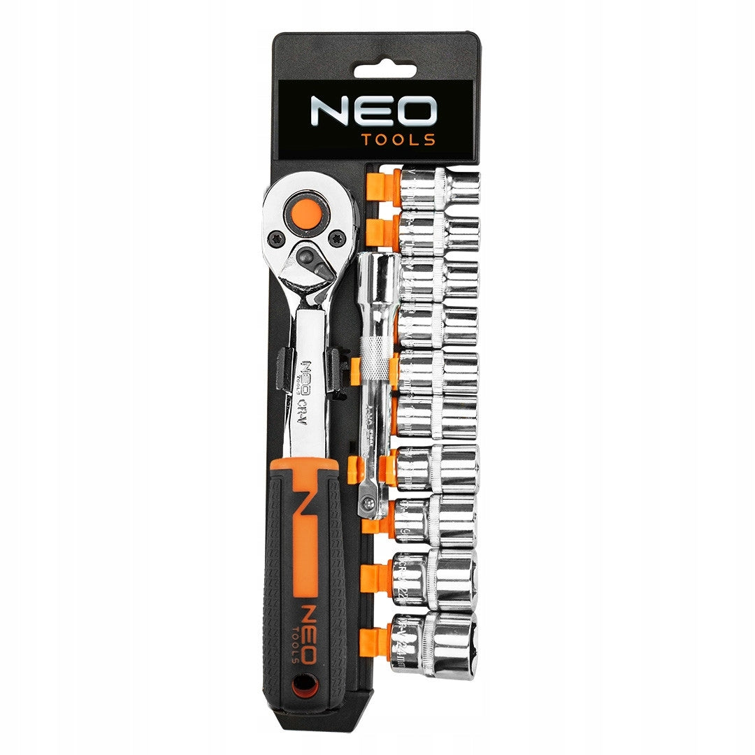 NEO 10-020 Socket Wrench Set 3/8'' 12pcs