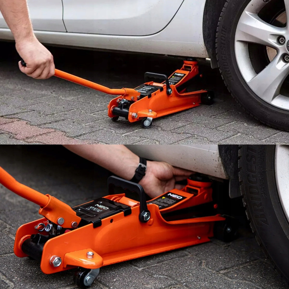 NEO Frog Car Lift Low Profile 85 - 385mm 2.5 T + 3T Manufacturer code STN53