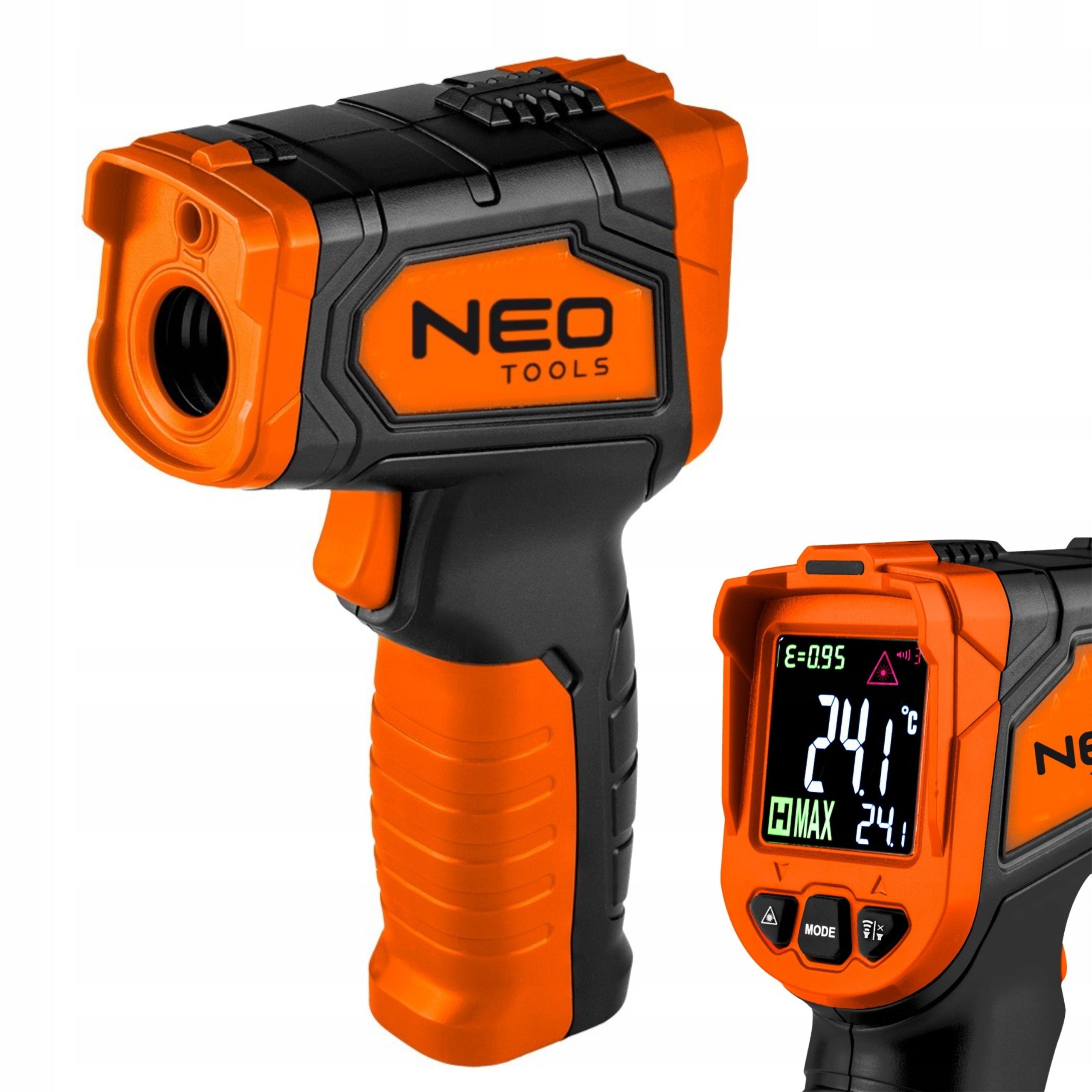 NEO PYROMETER METER NON-CONTACT THERMOMETER -50+880 75-276