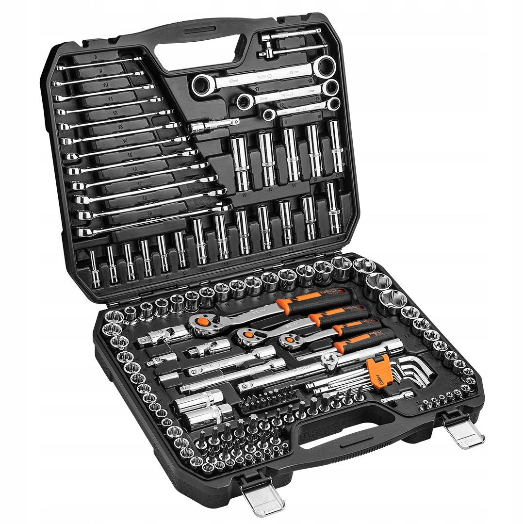 NEO SOCKET WRENCHES SET 156el 1/4 - 1/2 10-072