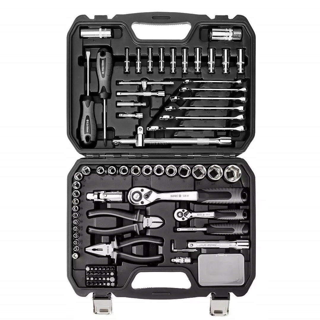 NEO Suitcase Workshop Tool Set 90el M4K GARAGE Socket Wrenches Brand NEO TOOLS