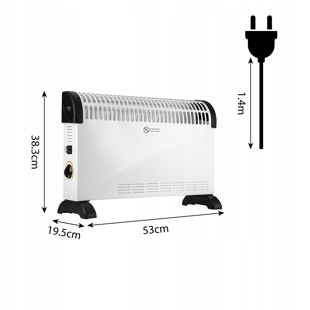 NEO TOOLS CONVECTOR HEATER WITH THERMOSTAT 2000W STANDARD 90-154