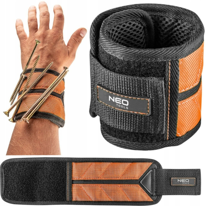 NEO TOOLS Magnetic wristband 37x9cm, GD012 Maximum width 9 cm