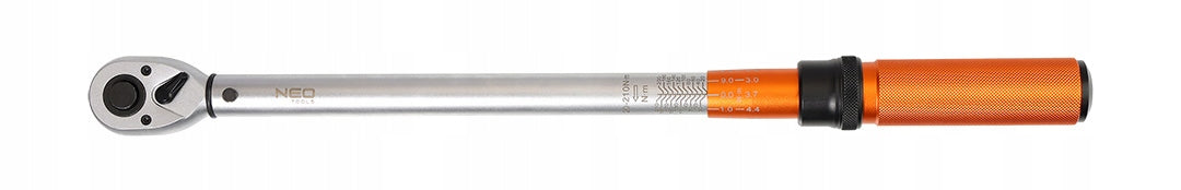 NEO TOOLS TORQUE WRENCH 1/2" RANGE 20-210 NM CALIBRATION CERTIFICATE EAN (GTIN) 5907558444575