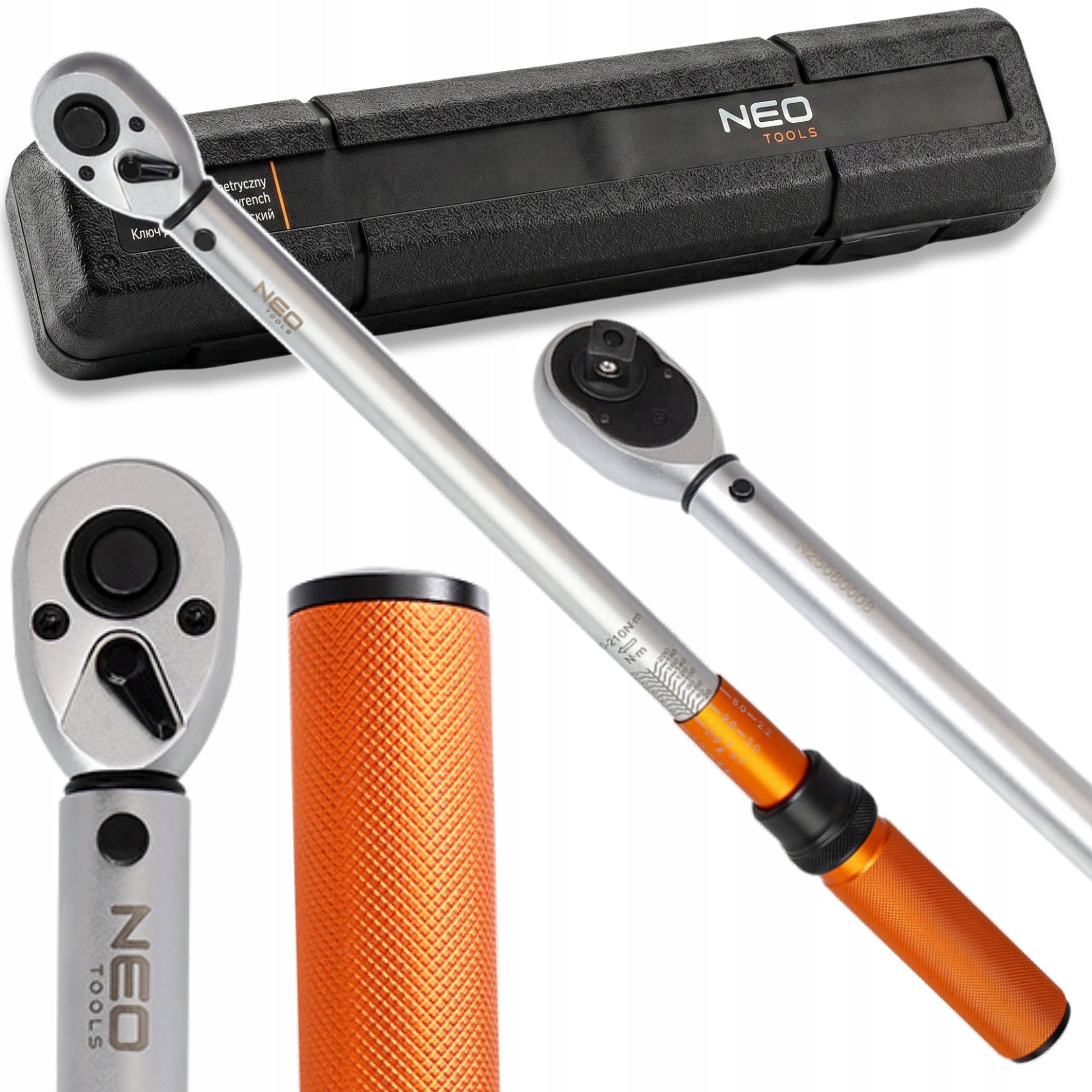 NEO TOOLS TORQUE WRENCH 1/2" RANGE 20-210 NM CALIBRATION CERTIFICATE
