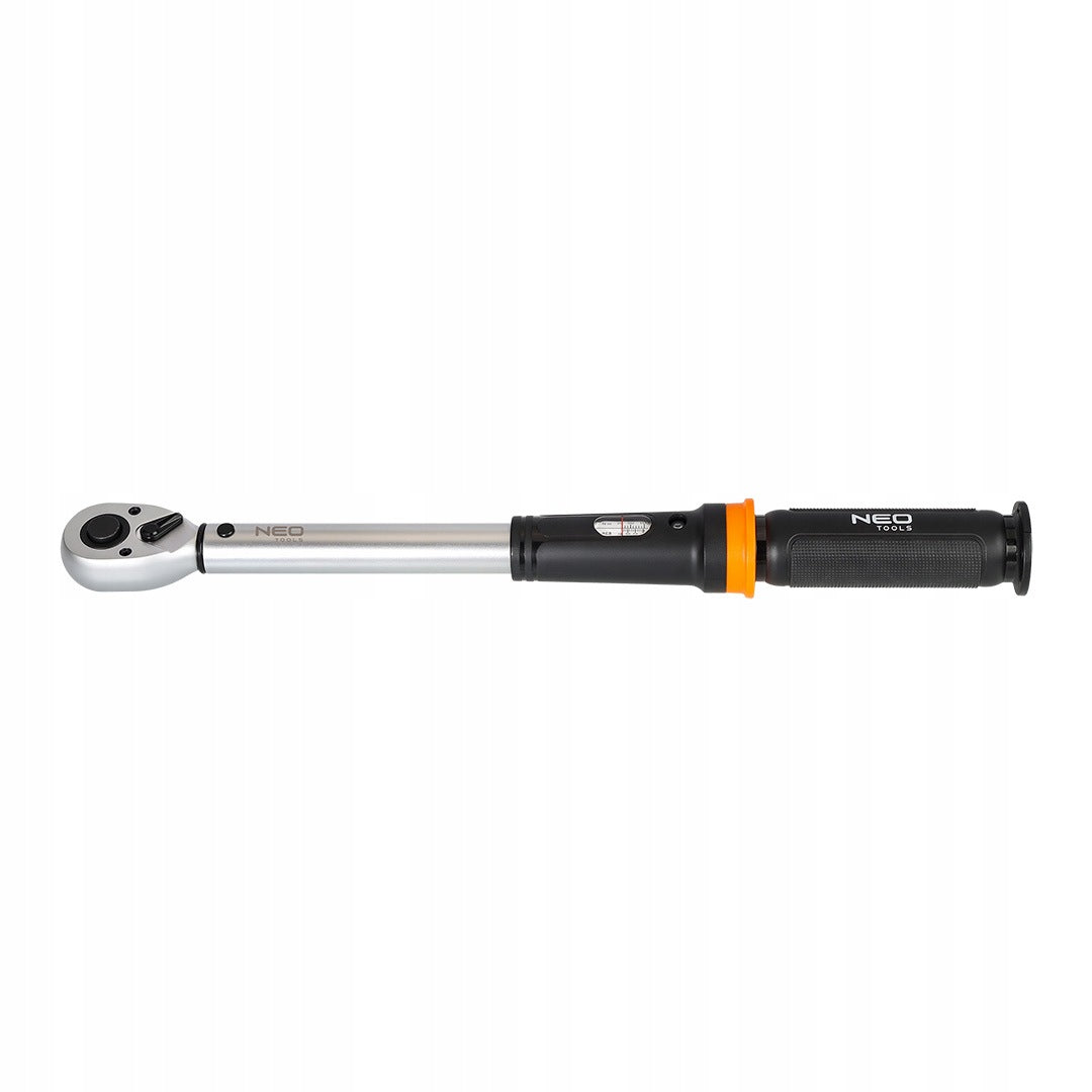 NEO TORQUE WRENCH 3/8" 20-100 NM CrMO & CrV CALIBRATION CERTIFICATE Manufacturer code 08-824