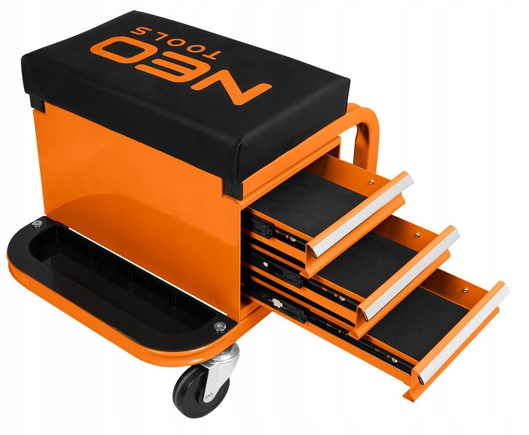 NEO WORKBENCH ON WHEELS WITH TOOL DRAWERS Brand NEO TOOLS