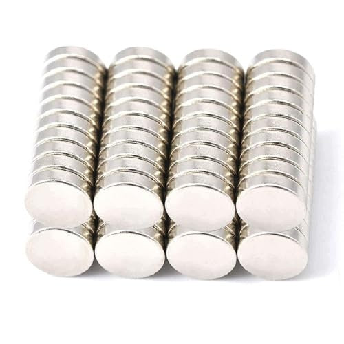 NEODYMIUM RARE EARTH MAGNETS 100 PIECES 10X2MM POWER 2KG metal Brand no brand
