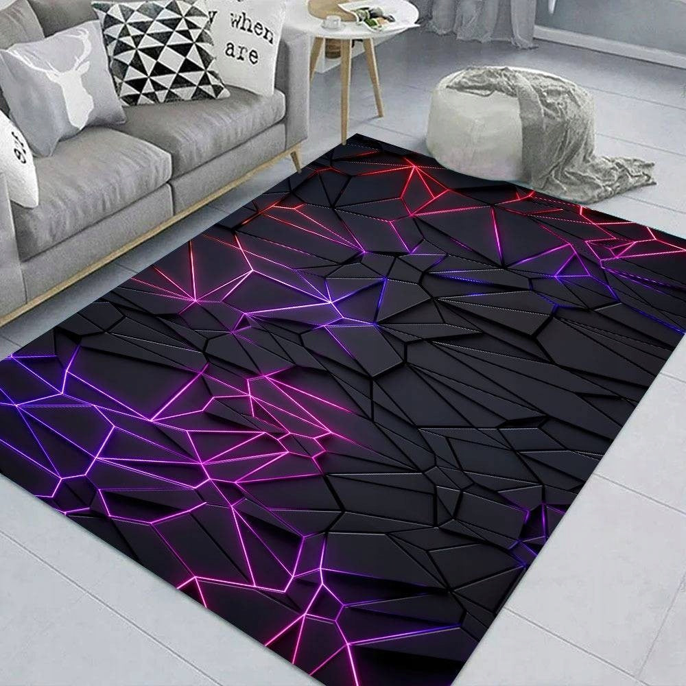NEON GAMING CARPET 120x160