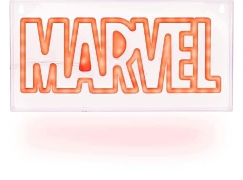 NEON LED MARVEL LOGO DECORATIVE LAMP FOR GAME ROOM GIFT decoration Manufacturer code Bez marki