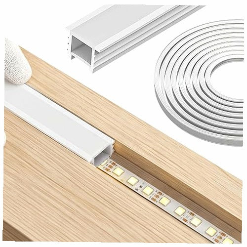NEON LED SILICONE PROFILE 16X16 MM 3 M FLEXIBLE DIFFUSER FOR HOME