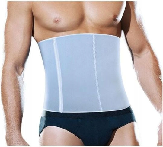 NEOPRENE BELT BEST FOR SLIMMING WITH ZIP Color gray