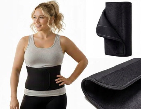 NEOPRENE BELT EMBROIDERED SLIMMING CORSET 100x30 cm