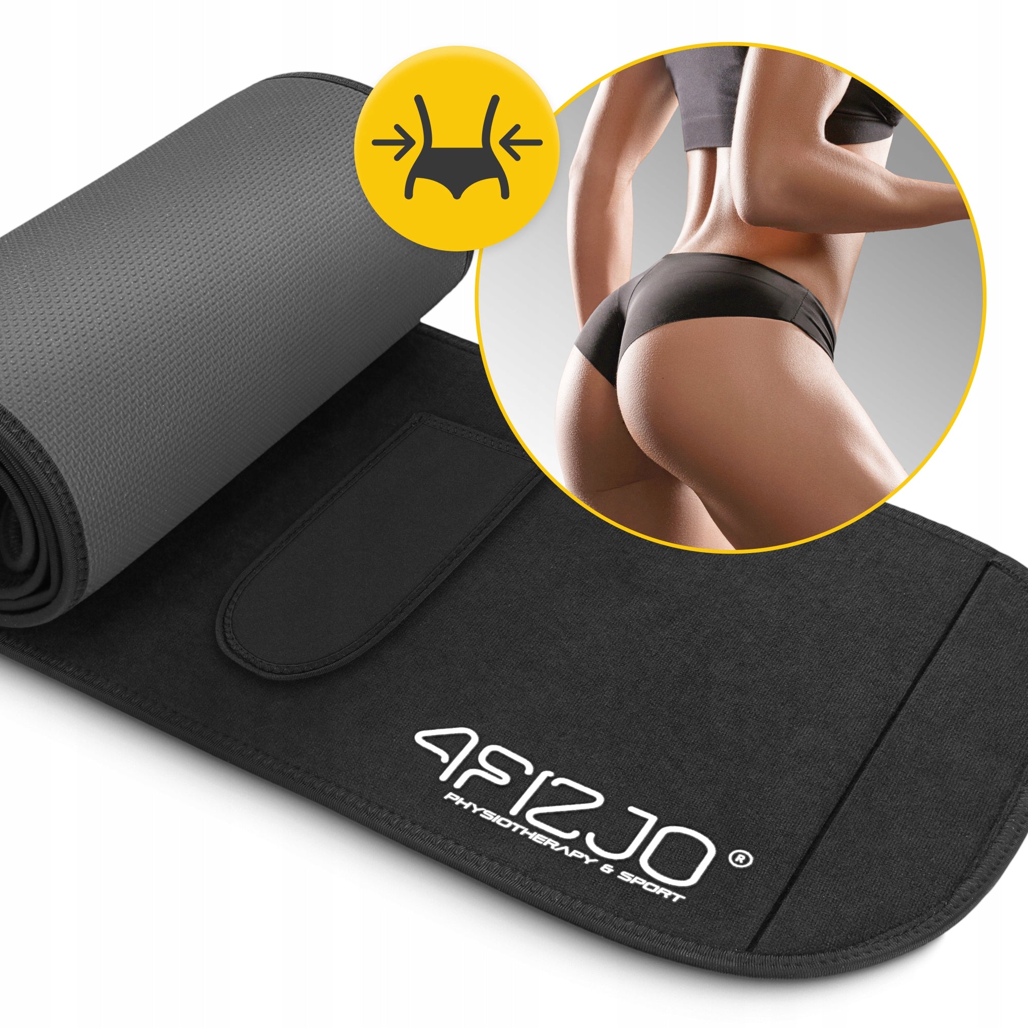 NEOPRENE BELT SLIMMING BELLY SHAPING CORSET SLIMMING WAIST Manufacturer code Pas stabilizujący wyszczuplający neoprenowy
