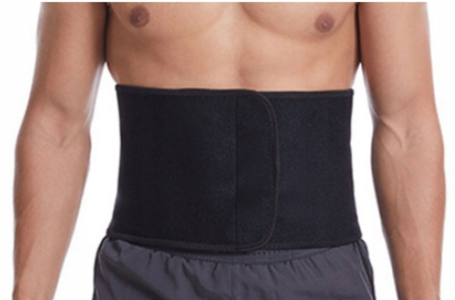 NEOPRENE SHAPING BELT SLIMMING WAIST SLIMMING BELLY S/M Color black