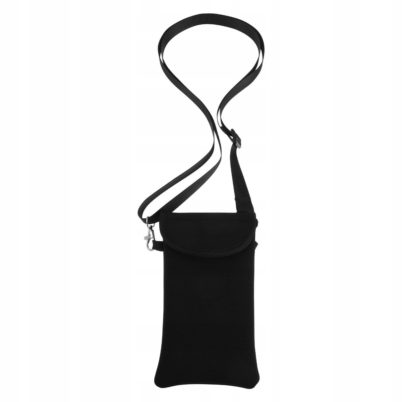 NEOPRENE SHOCKPROOF PHONE POUCH WATERPROOF BLACK NECK HANGING PHONE CASE Brand no brand