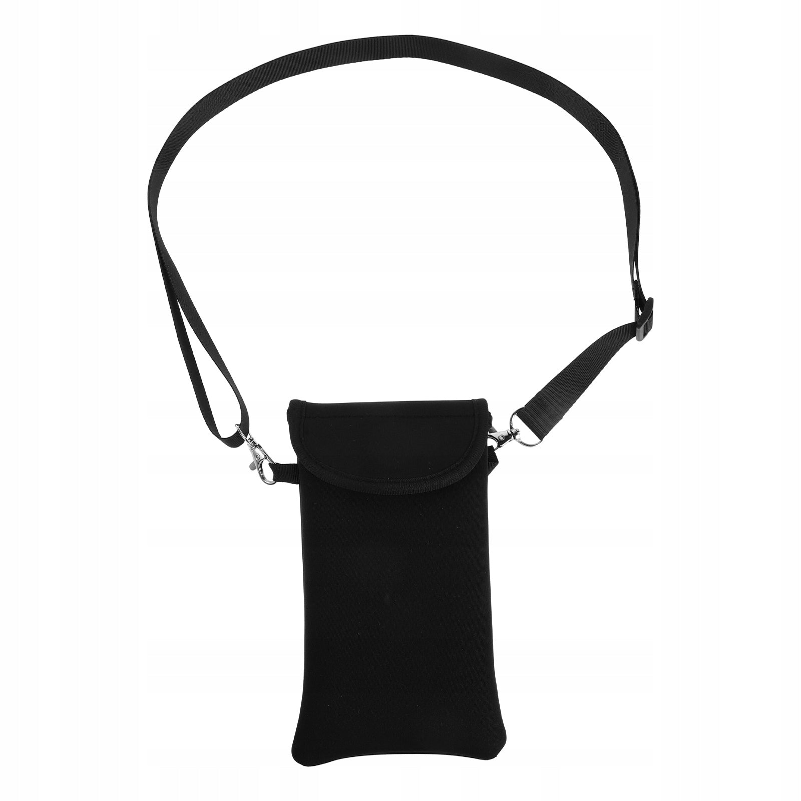 NEOPRENE SHOCKPROOF PHONE POUCH WATERPROOF BLACK NECK HANGING PHONE CASE For electronic