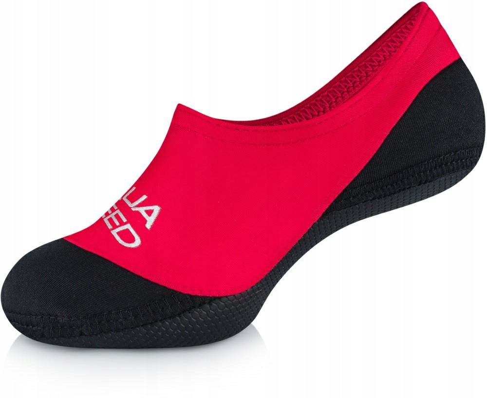NEOPRENE SOCKS for pool water beach for walrusing ultralight 26/27 Color red