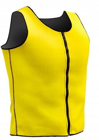 NEOPRENE TRAINING VEST SPORTS T-SHIRT SAUNA FUNCTION size L