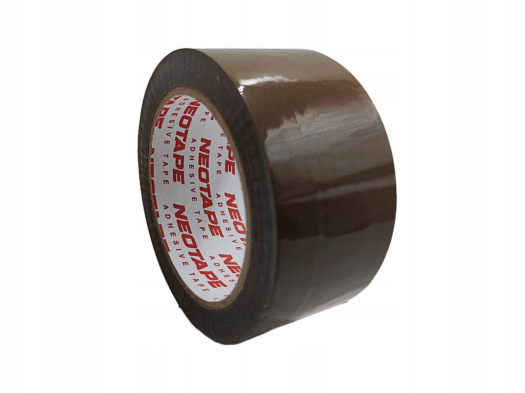 NEOTAPE 48/60 BROWN PACKING TAPE QUIET SILENT 36pcs