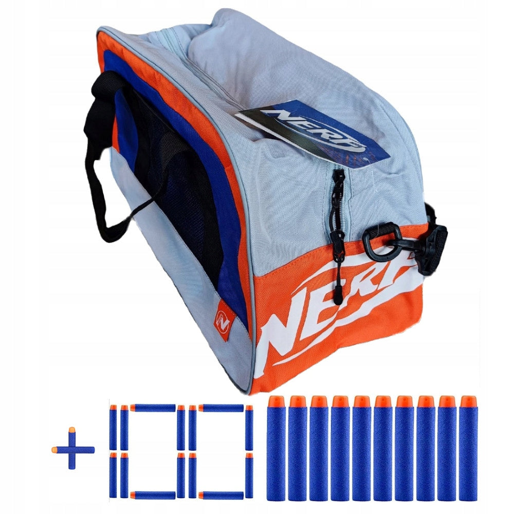 NERF SHOULDER BAG SPORTS TRAVEL TRAINING + SET OF 100 ARROWS