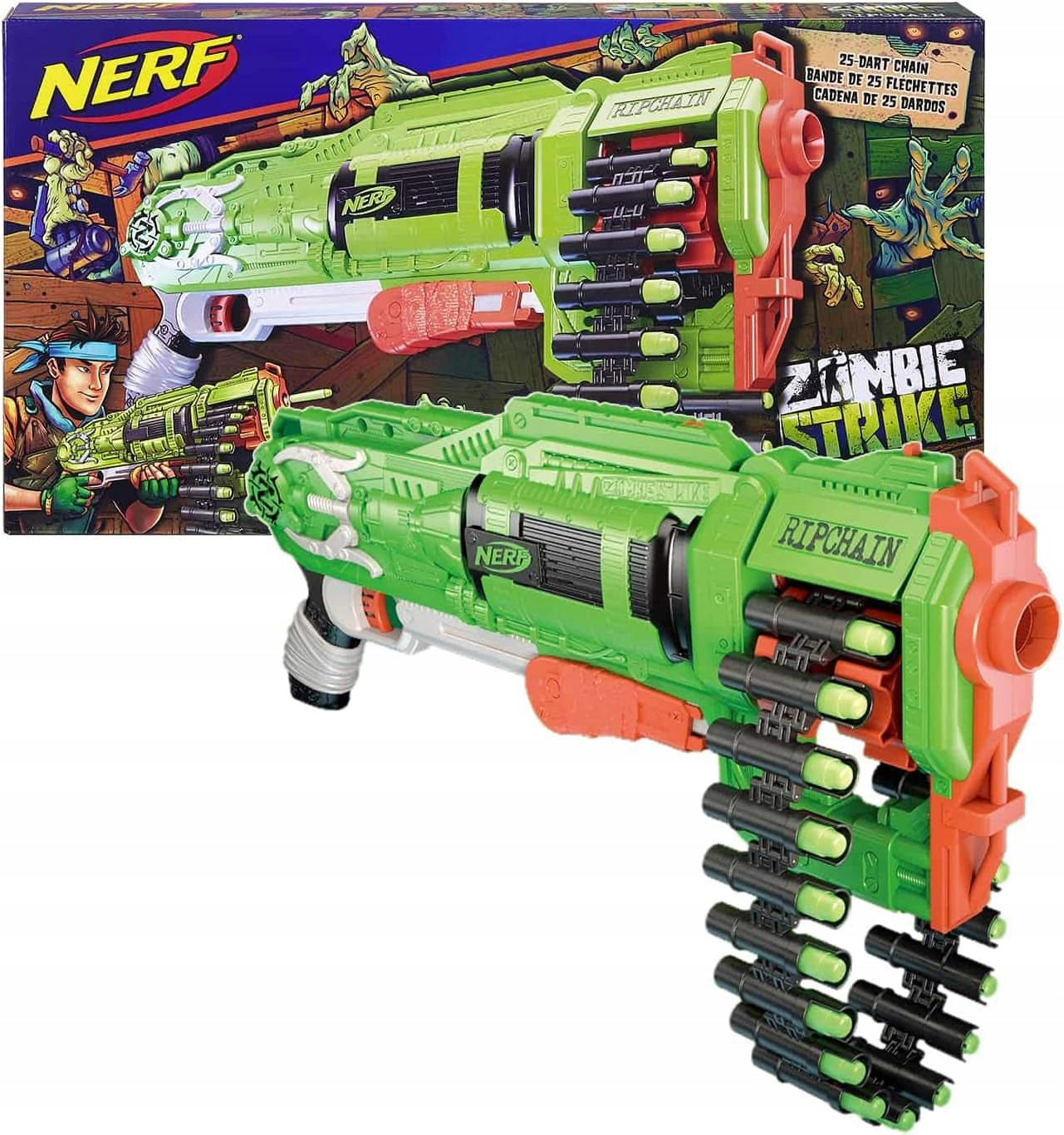 Spielzeugpistole Nerf Zombie Strike Ripchain - E2146 