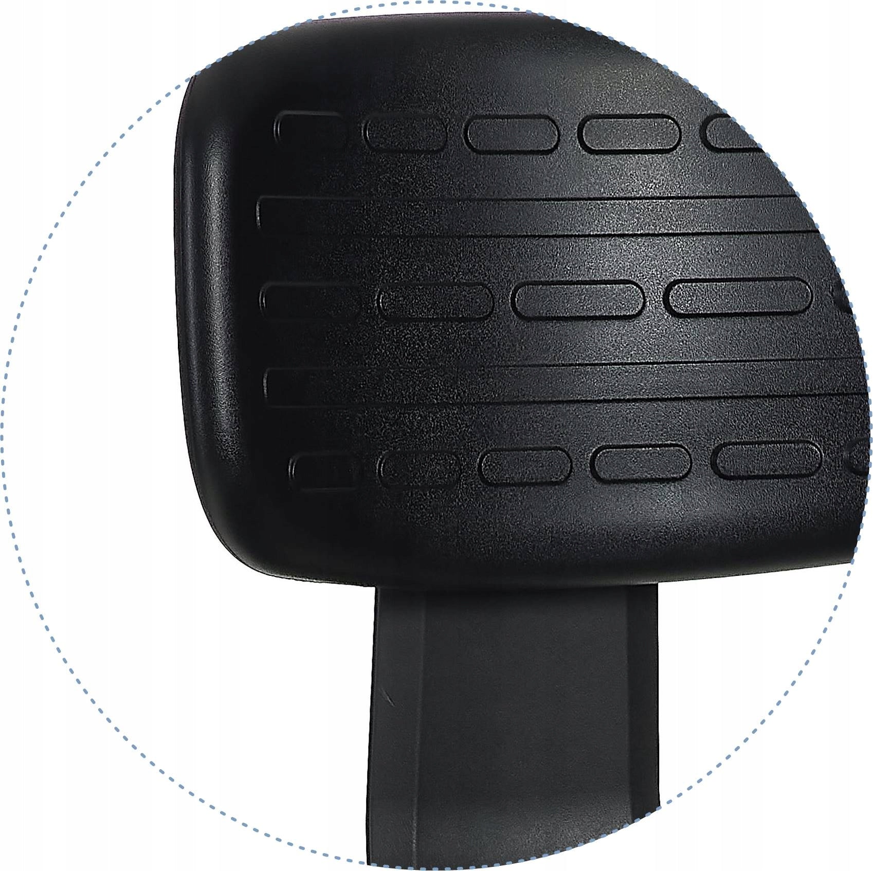 NERO Swivel Chair Black Laboratory Polyurethane Workshop with Ring Medical device no