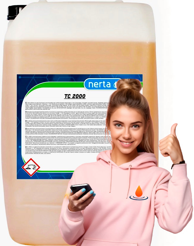 NERTA TC2000 active foam for truck washing 20L STRONG TIR